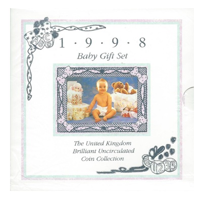 1998 Baby Gift Set - BU Coin Collection